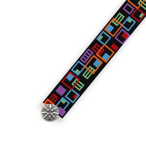 Loom Beaded Bracelet Pattern by Bead with Bugs, BOXED IN, PDF