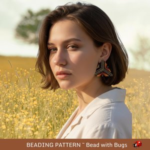 PASSION : 3D Peyote Stitch Beading Pattern by Bead with Bugs