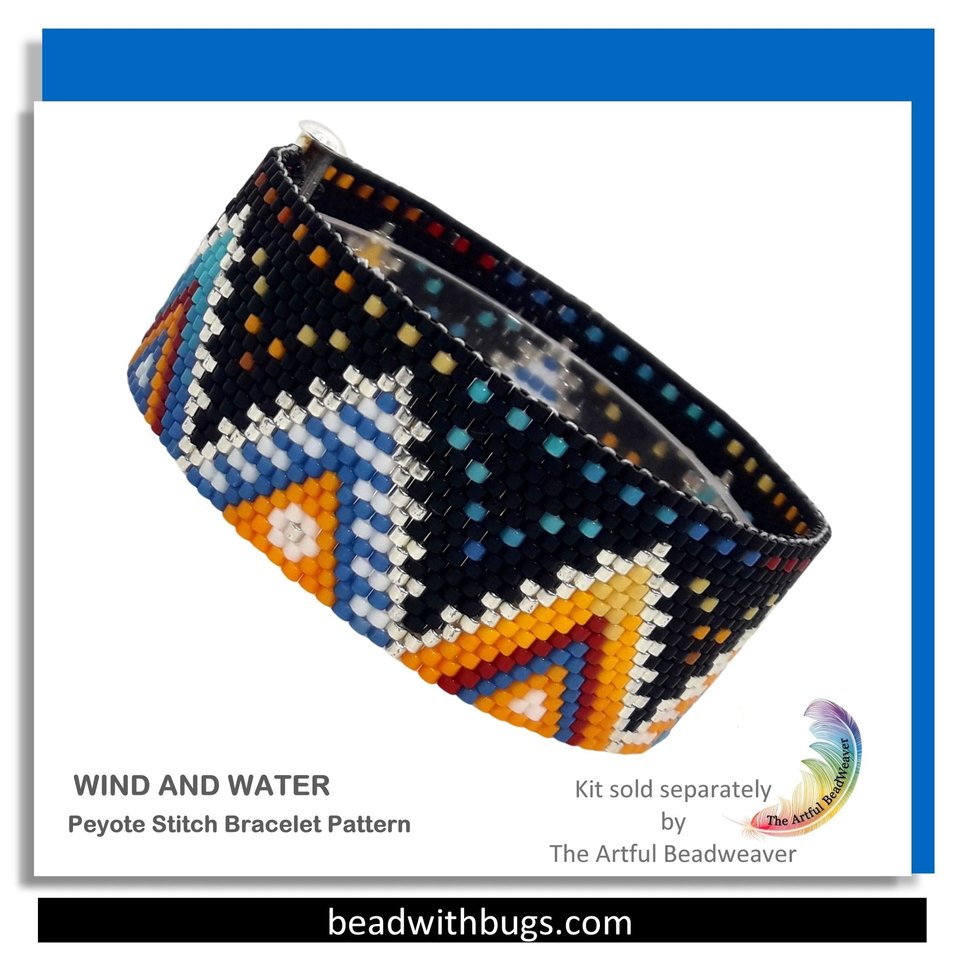 WIND AND WATER Beaded Bracelet Pattern